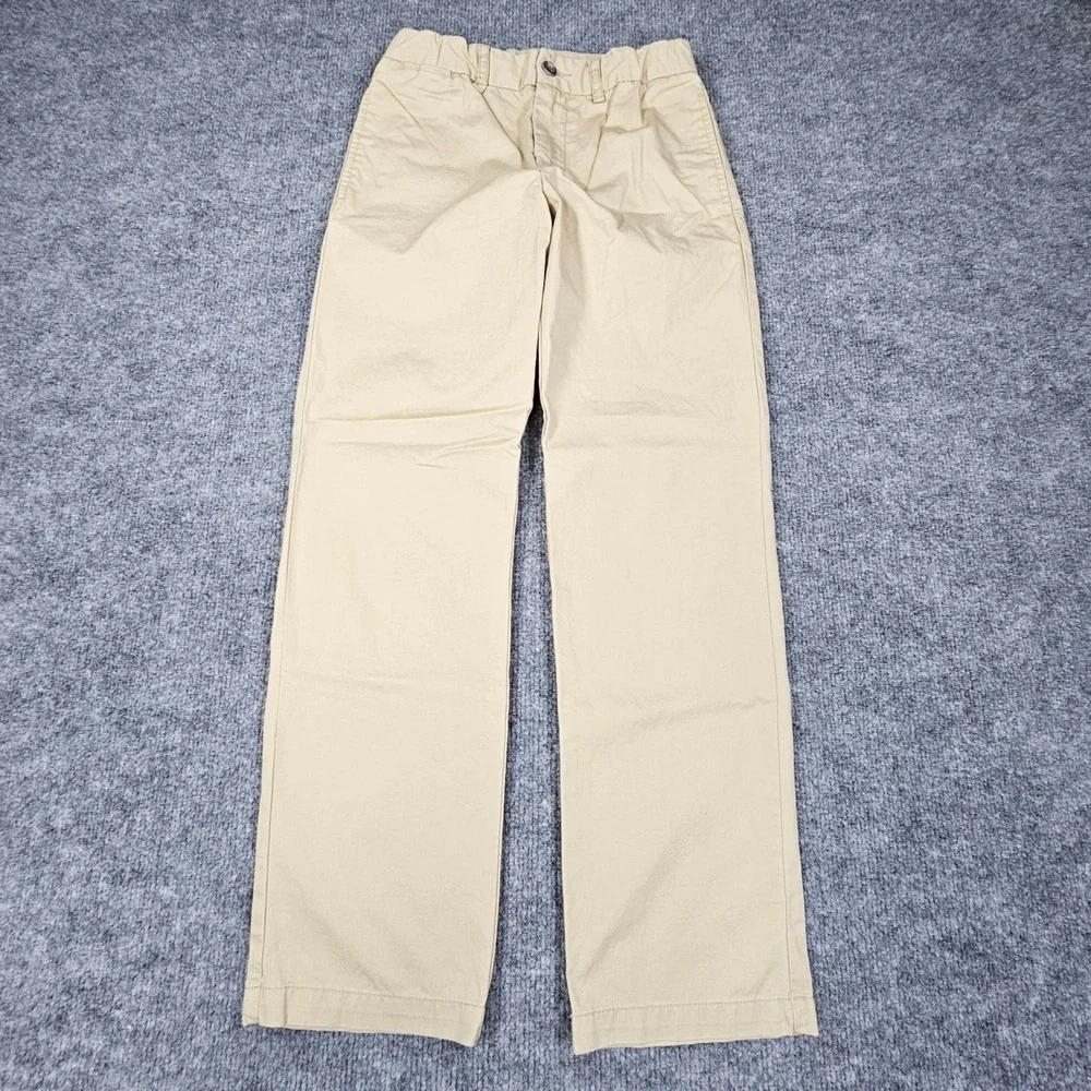 Polo Ralph Lauren Boys Size 10 Beige Khaki Chino Pants Embroidered Pony Logo